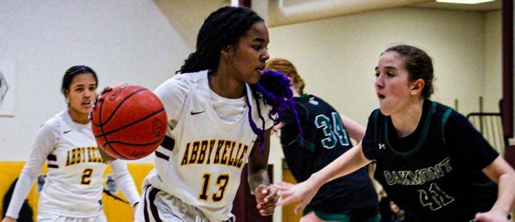 Eighth grader Azariya Sullivan has been an impressive newcomer for Abby Kelley