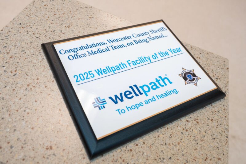 Worcester sheriff’s office med team named facility of the year