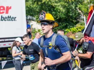 Worcester firefighter runs two back-to-back marathons to honor fallen heroes and military families