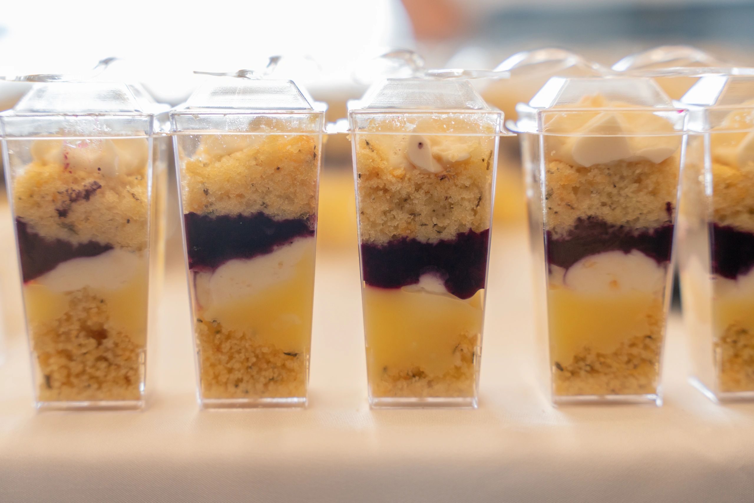 Pastry Chef Medina’s Blueberry lemonade cake cups from last year's event (photo submitted by the Girl Scouts of Central MA)