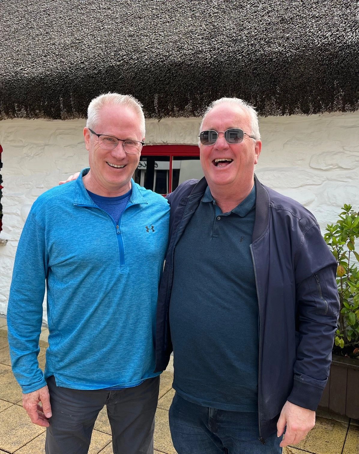 James Leary and Richard Moore (photo submitted by James Leary)