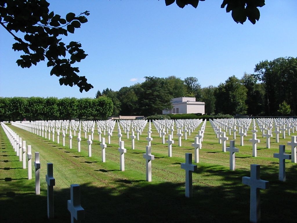 Bernard Bazinet is buried in Epinal American Cemetery in France (photo credit: Wikipedia)