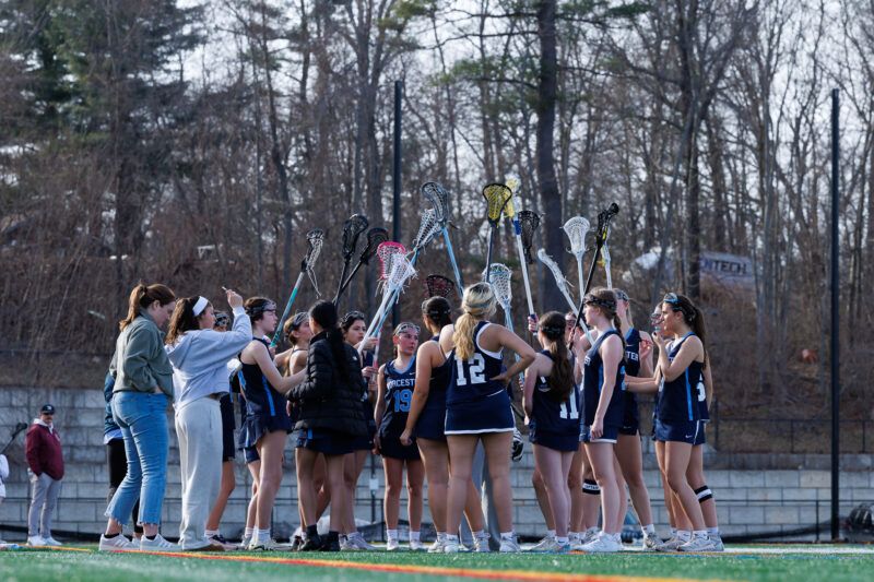 Worcester girls co-op lacrosse team sticks together