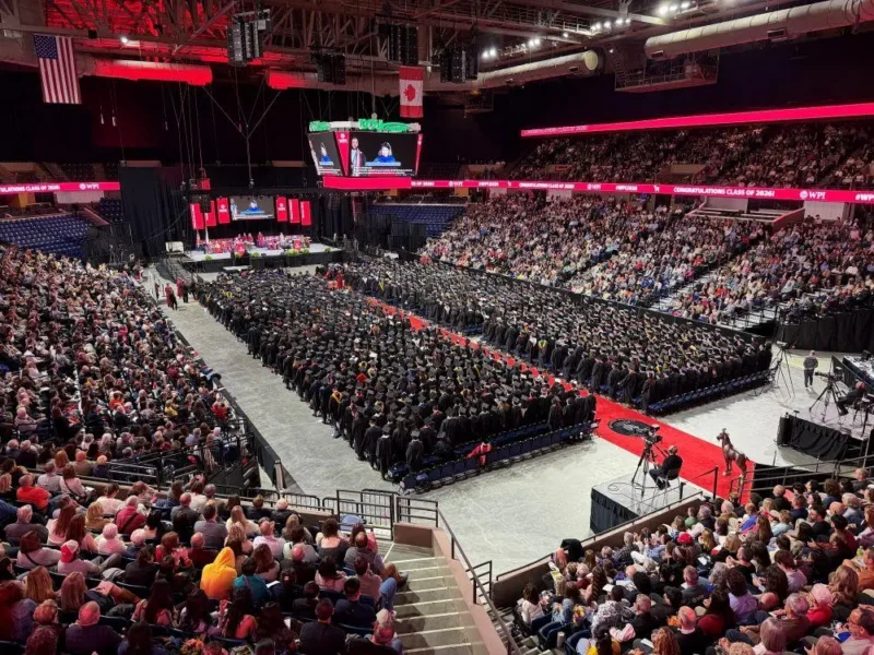 WPI graduates urged to lead with imagination, purpose at 2026 commencement