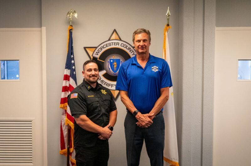 Worcester County Sheriff’s Office promotes Charlton officer to captain