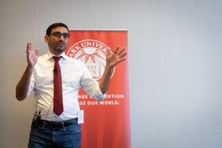 Clark University draws hundreds of higher-ed leaders to Worcester to tackle AI’s expanding role