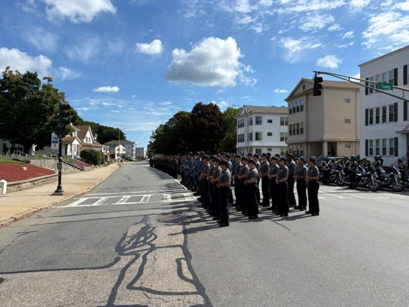 Hundreds gather to remember Worcester Police Officer Kurt Solomon