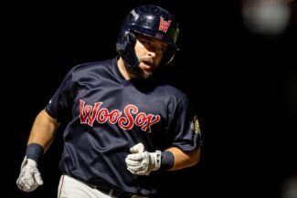 Nathan Hickey makes his mark as WooSox’ most versatile player