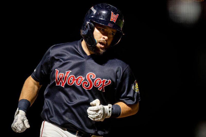 Nathan Hickey makes his mark as WooSox’ most versatile player