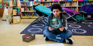 $10,000 matching challenge aims to fill Belmont Street school library shelves