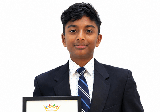 From learning English to winning gold: Young Worcester writer finds his voice
